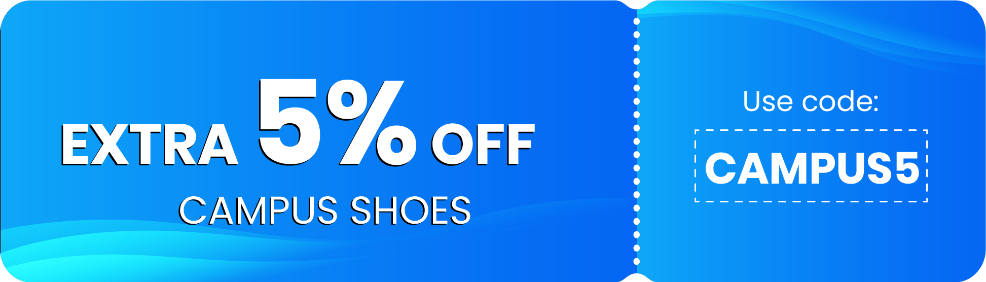 Campus Shoes upto 45% off + Extra 5% off Use code: CAMPUS5 Uniket