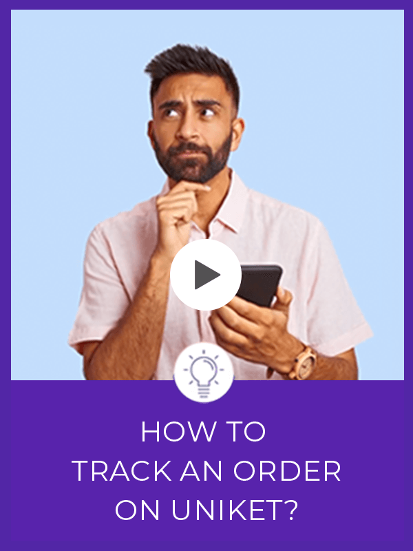 How to track an order on Uniket