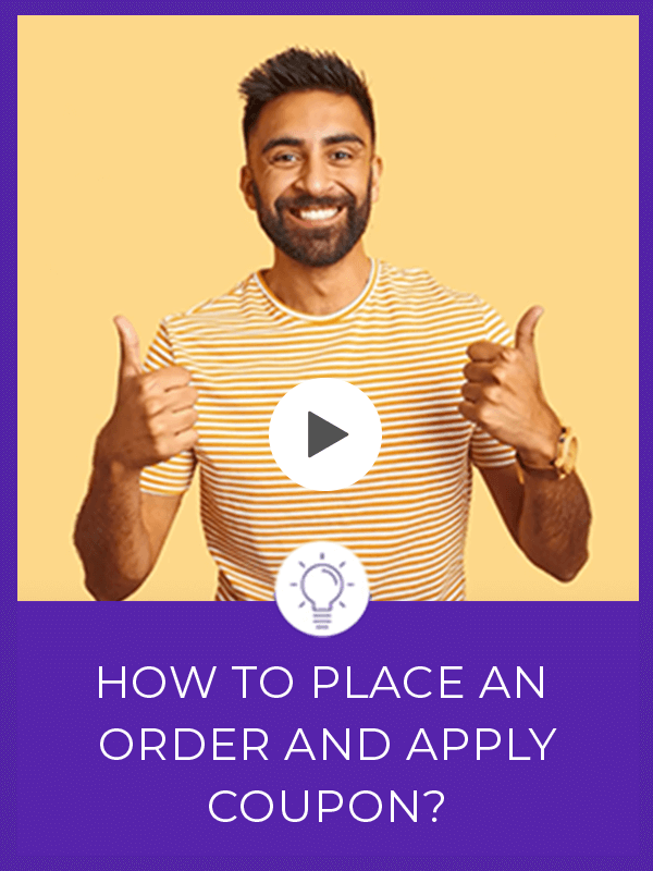 How to place an order and apply coupon on Uniket