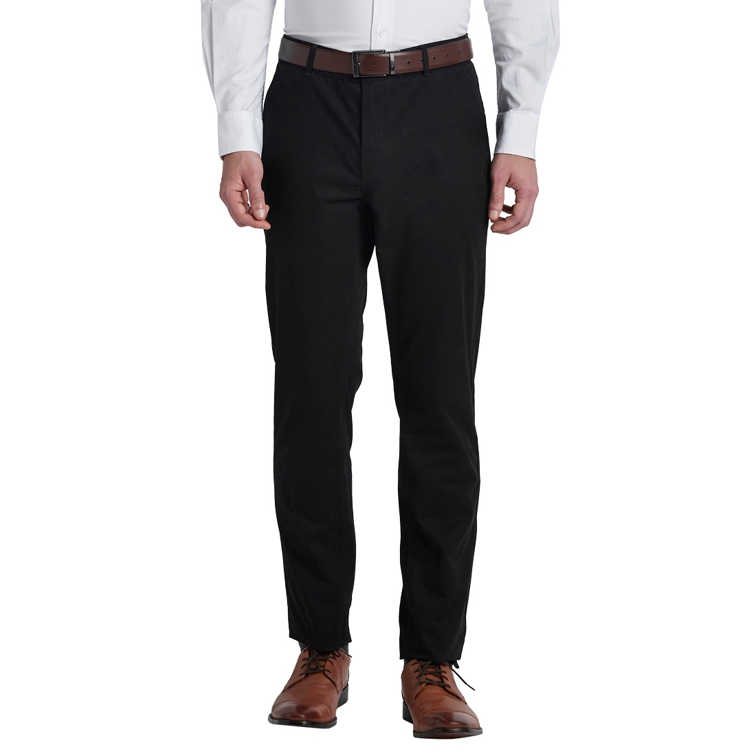 ColorPlus Black Tailored Fit Trouser