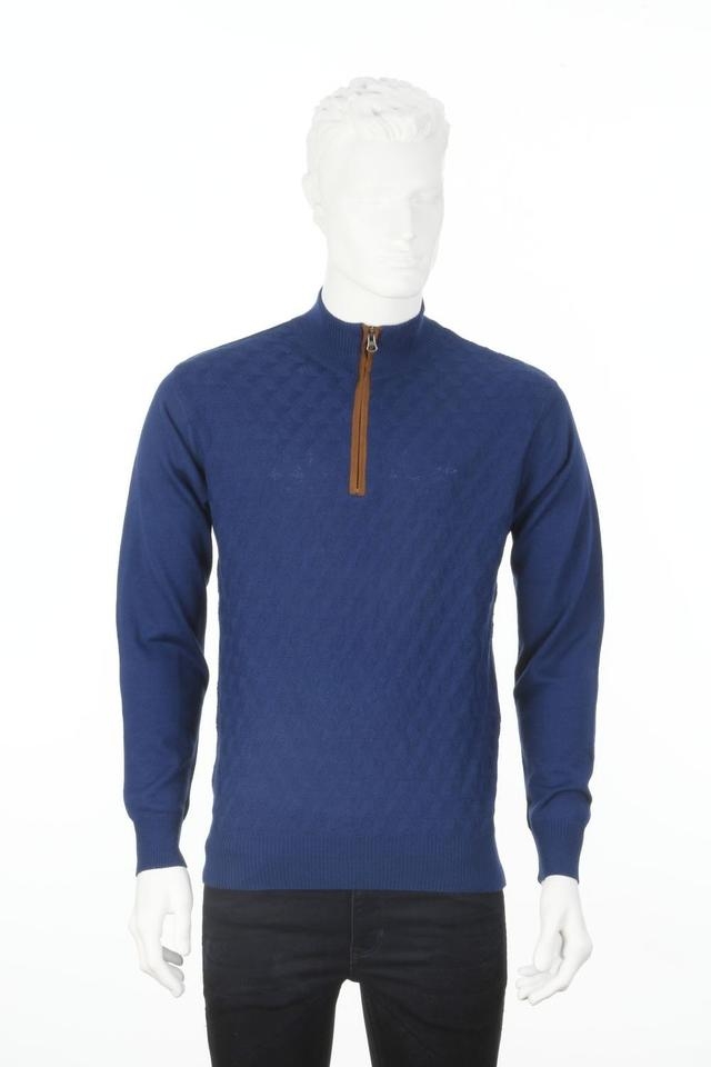 ColorPlus | ColorPlus Dark Blue Tailored Fit Sweater