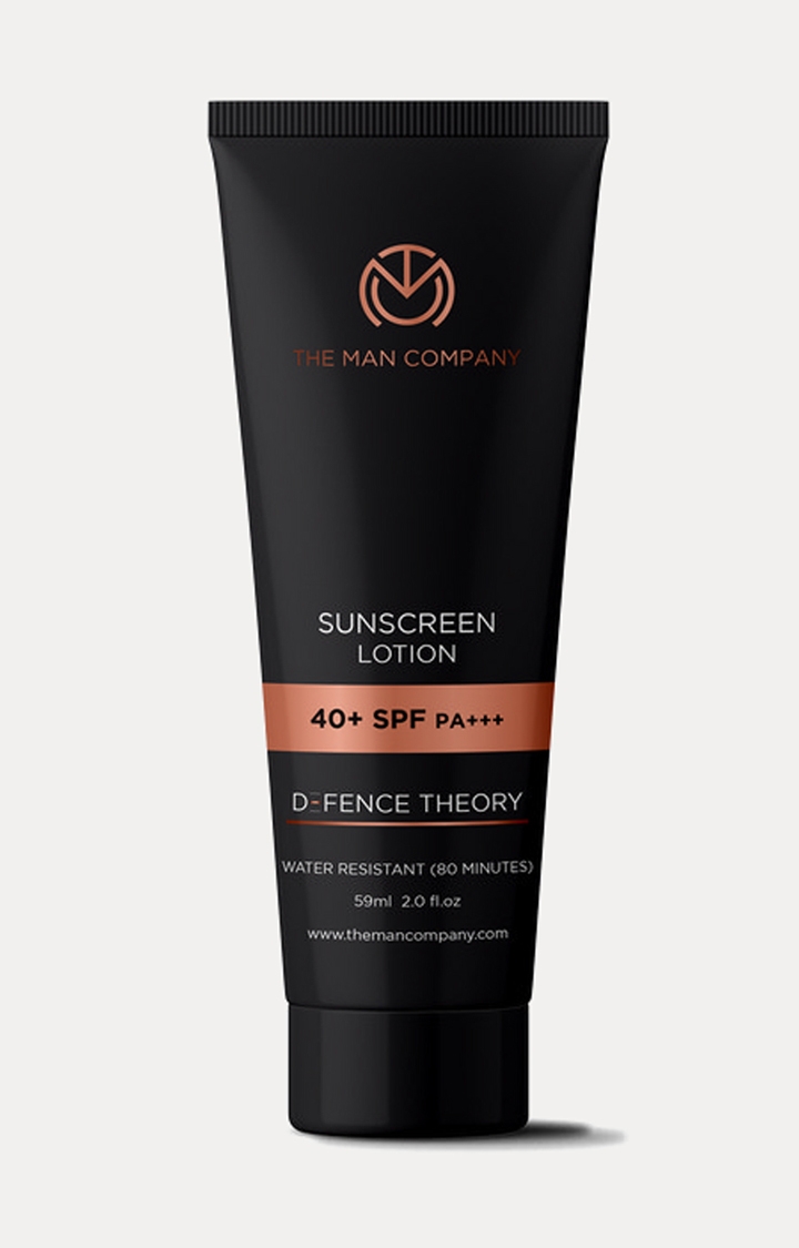 The Man Company | Water Registrant Sunscreen Lotion