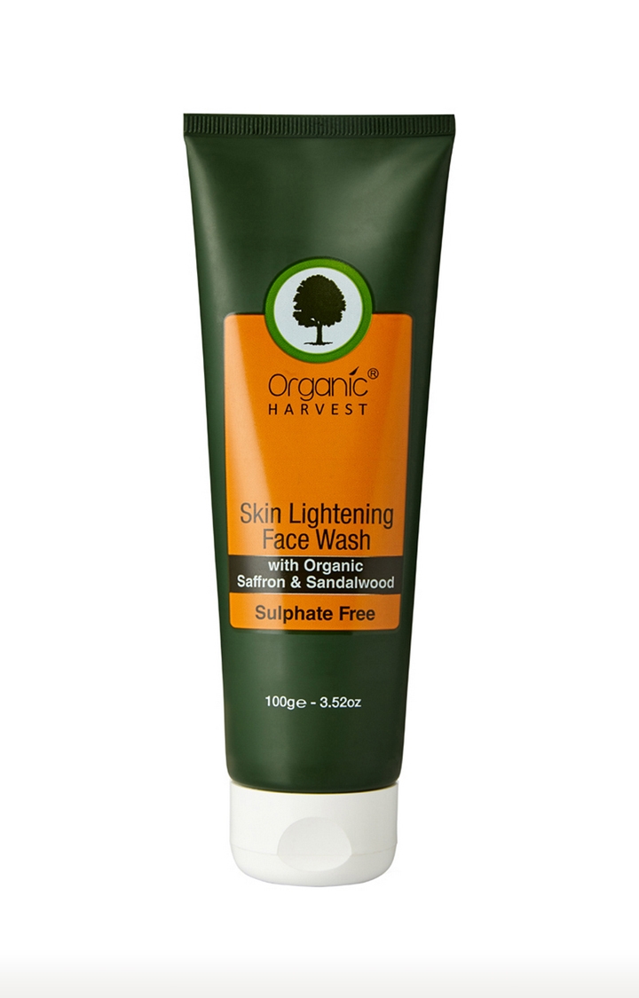 Organic Harvest | Skin Lightening Sulphate Free Face Wash - 100g