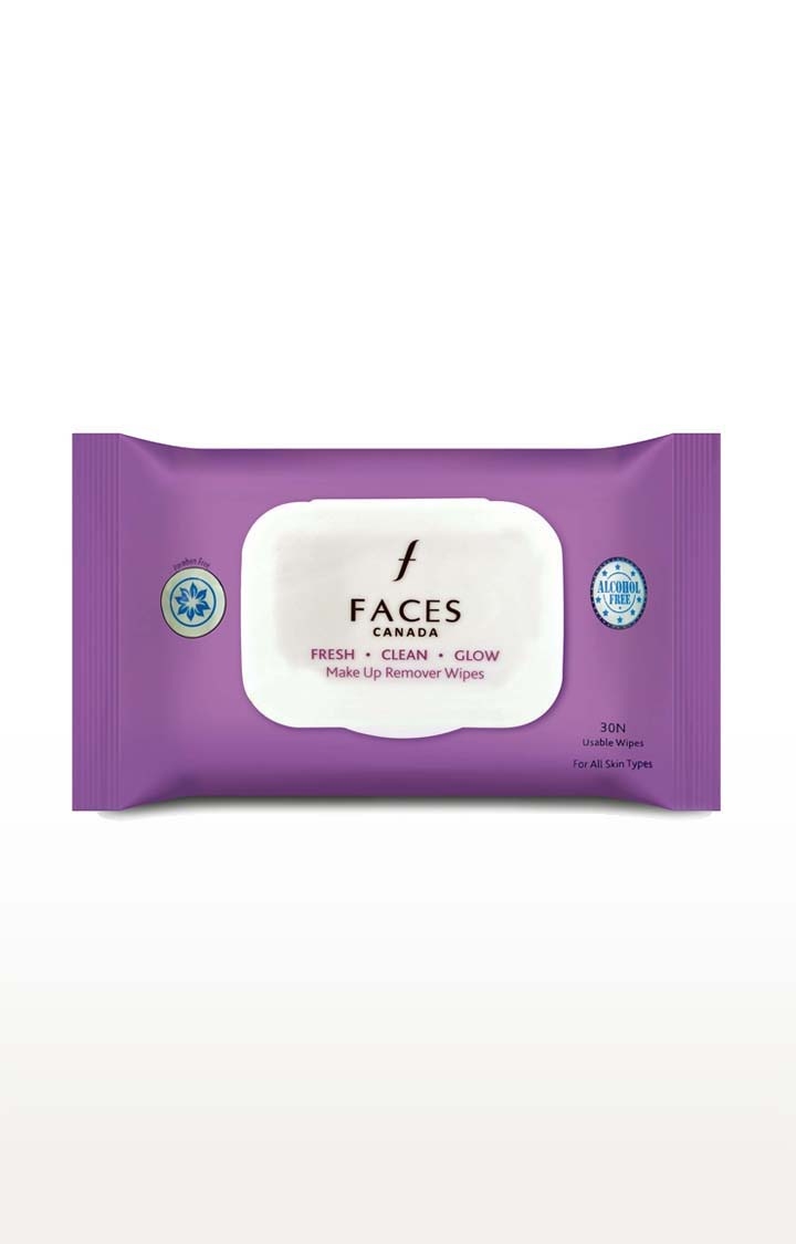 FACES | Fresh Clean Glow Makeup Remover Wipes - 30