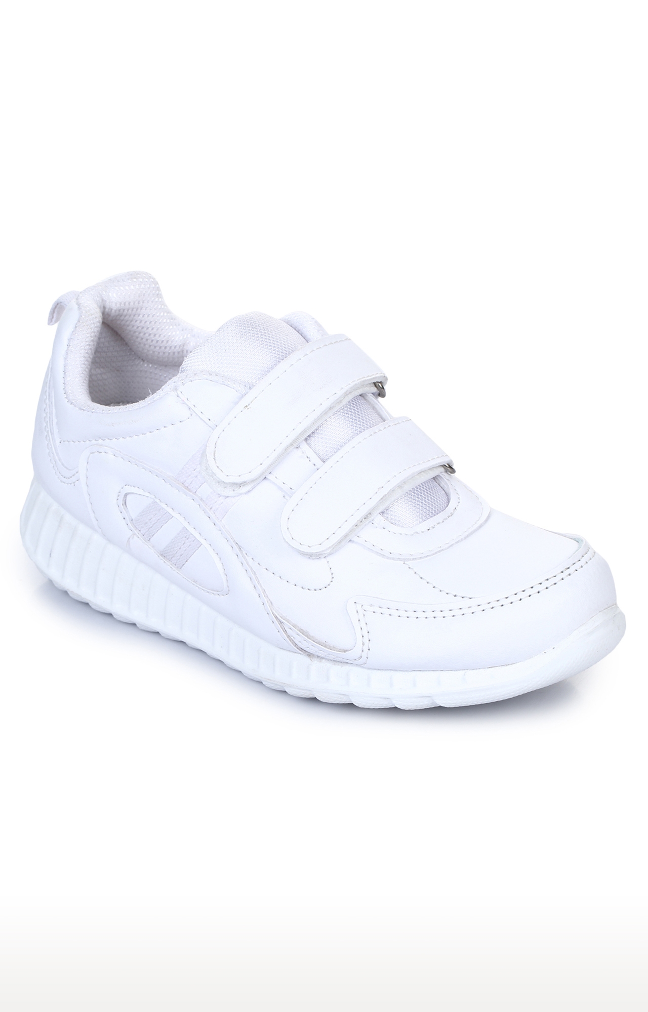Liberty | Force 10 by Liberty Unisex White Indoor Sports Shoes