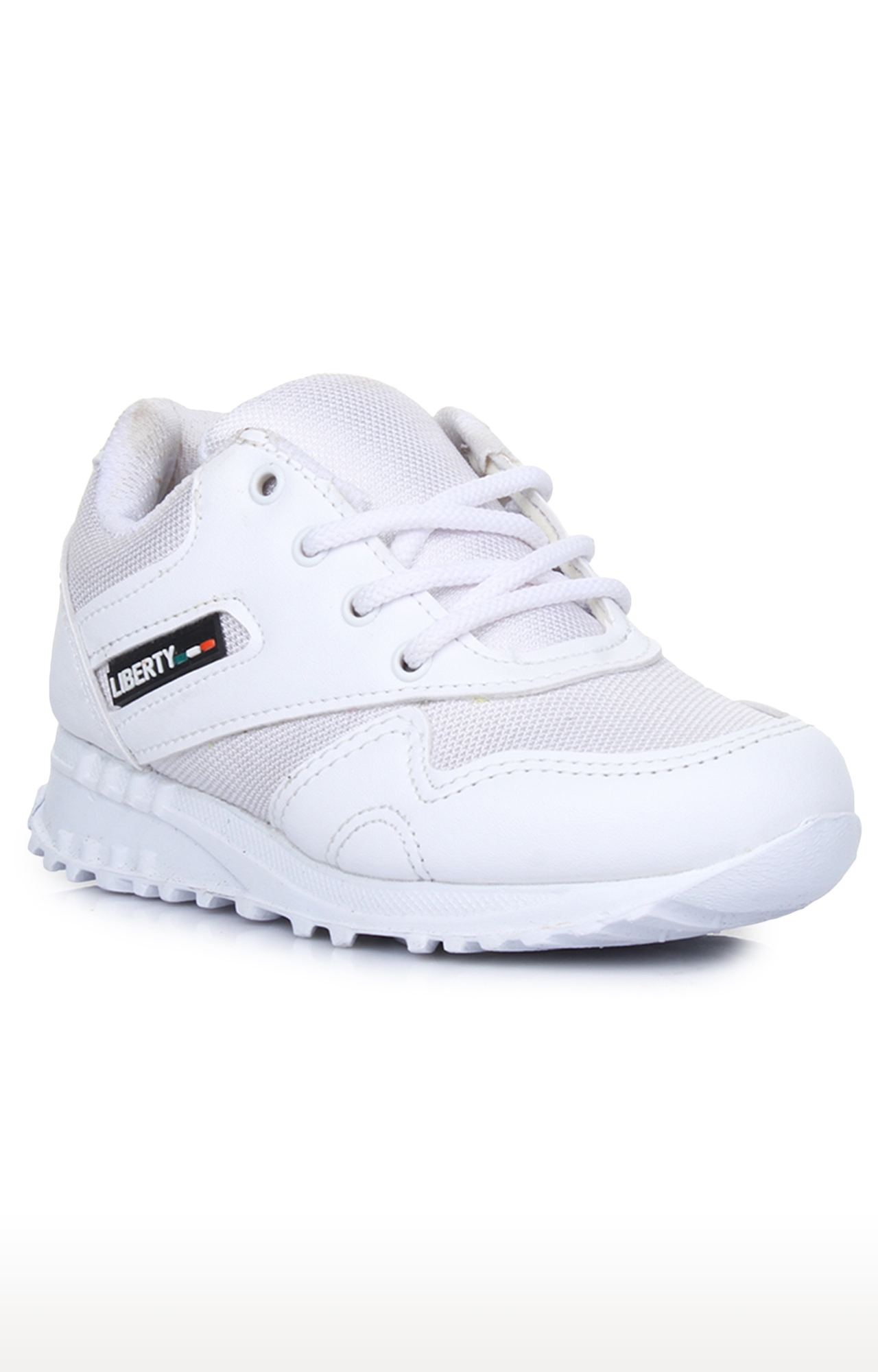 Liberty | Force 10 by Liberty Unisex White Indoor Sports Shoes