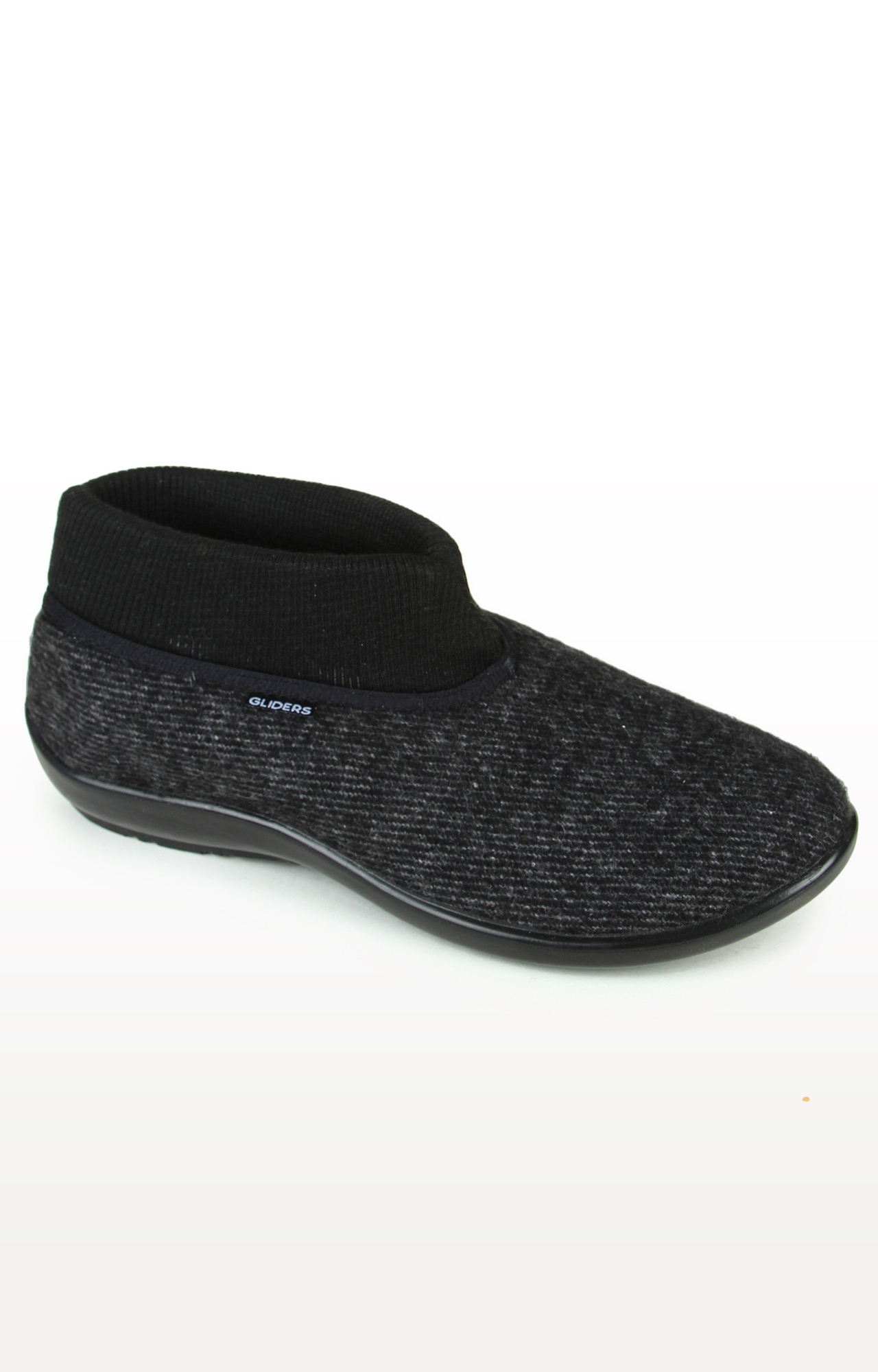 Liberty | Gliders by Liberty Black Casual Slip-ons