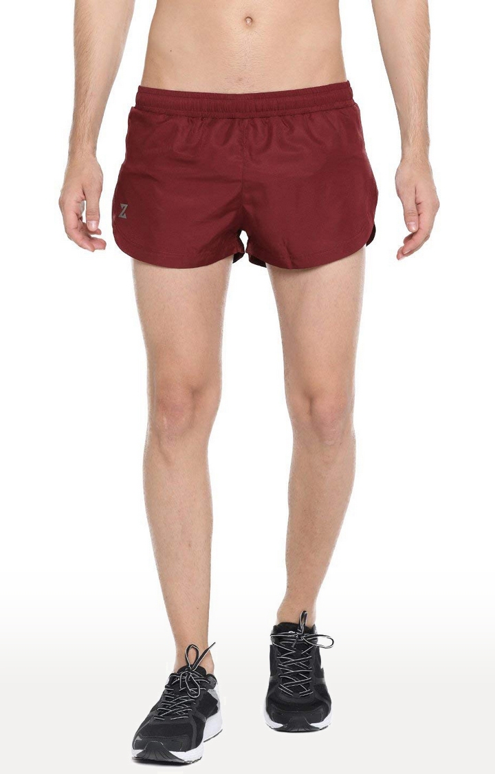 Azani | Maroon Solid Shorts