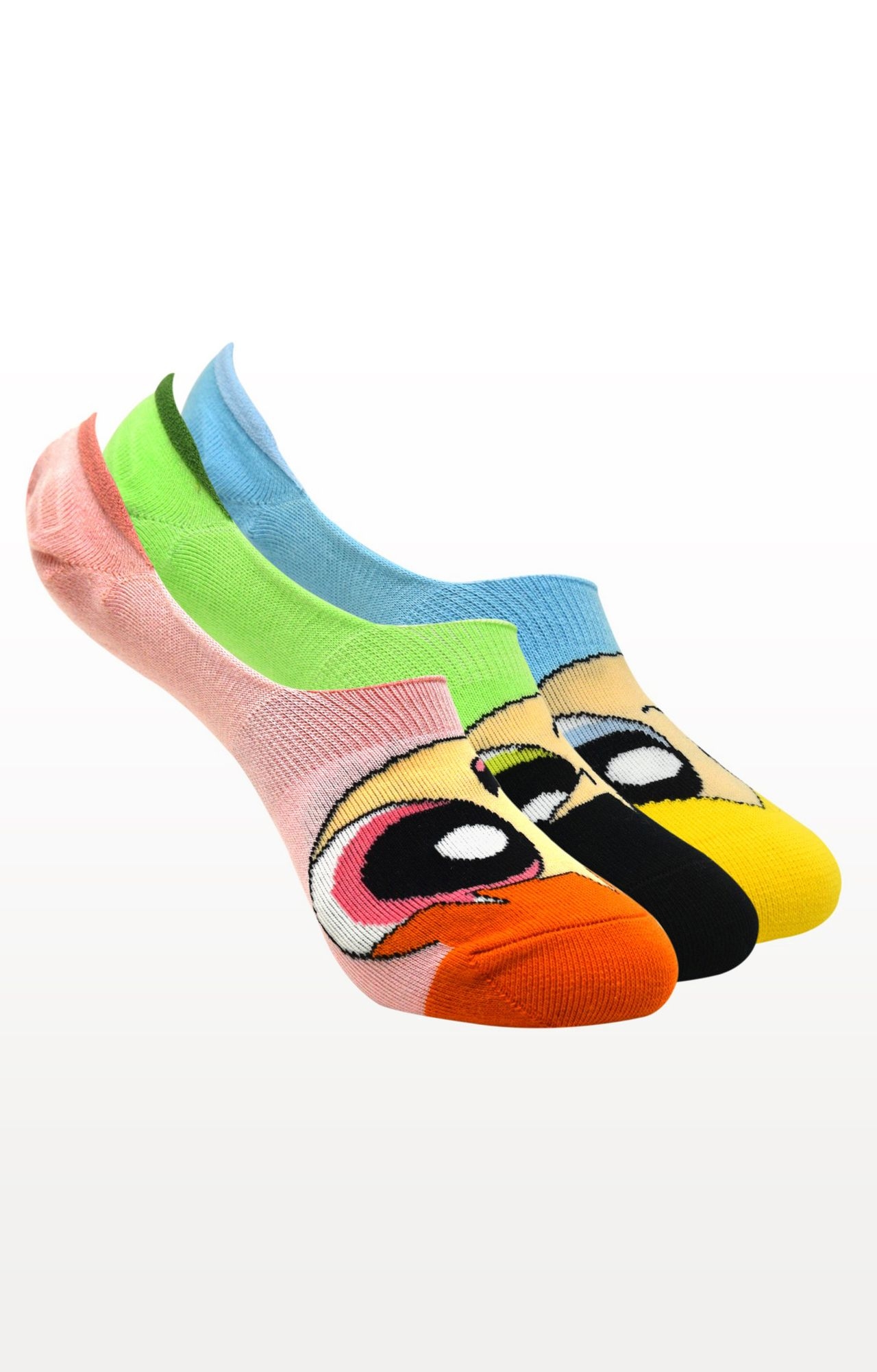 BALENZIA | Multicoloured Printed Socks - Pack of 3