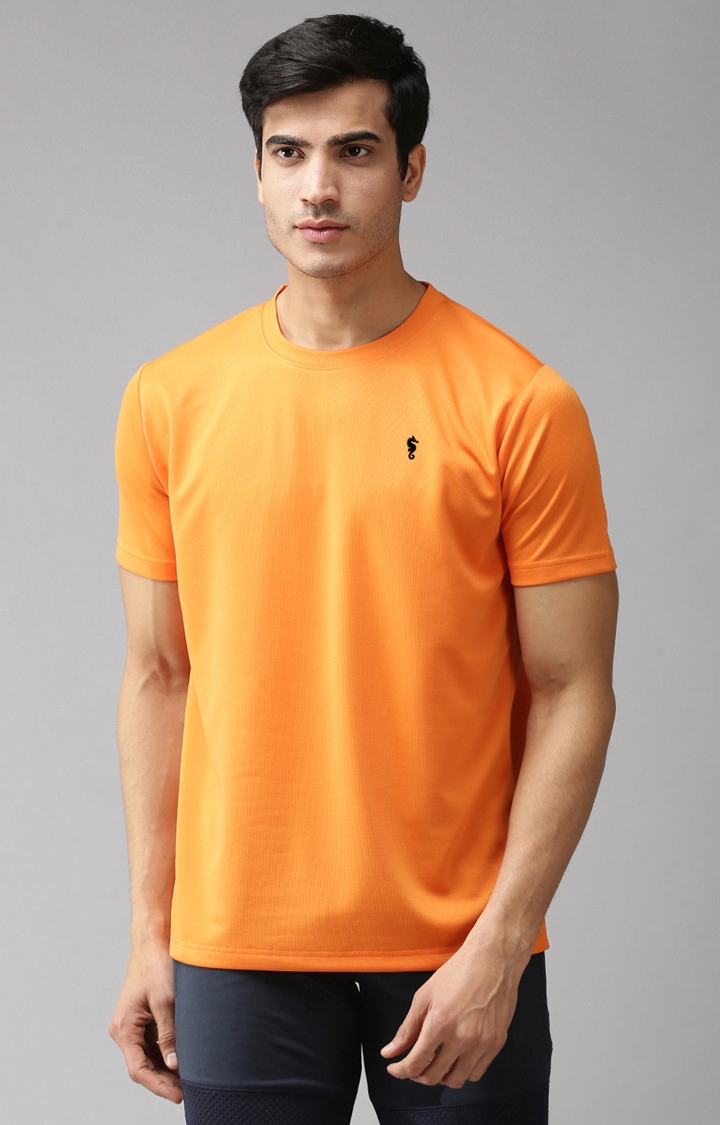 Eppe | Orange Solid T-Shirt