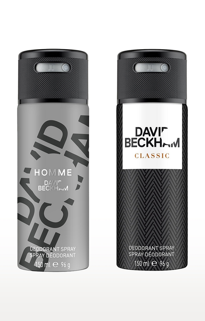 David Beckham | Homme And Classic Deo Combo Set Of 2