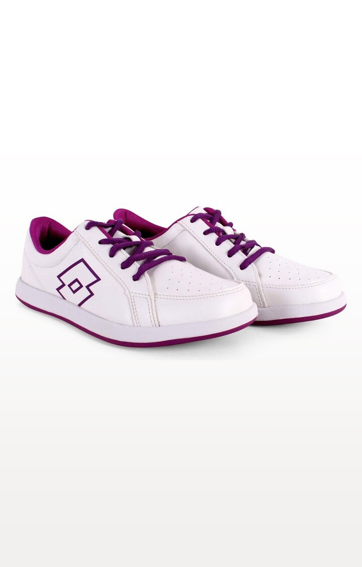 Lotto | Lotto Women's Plump W White/Purple Lifestyle Shoes