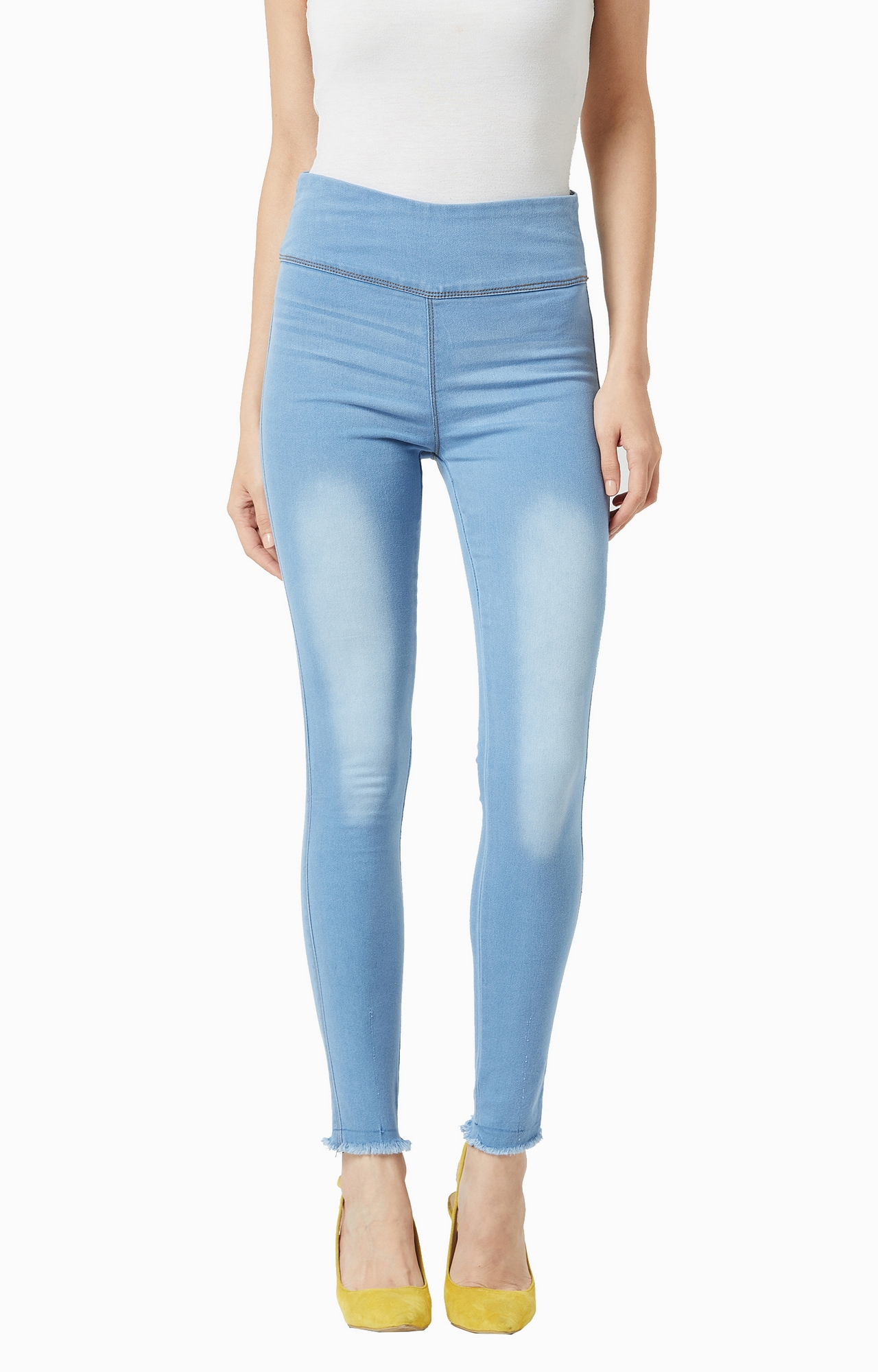 MISS CHASE | Blue Jeggings