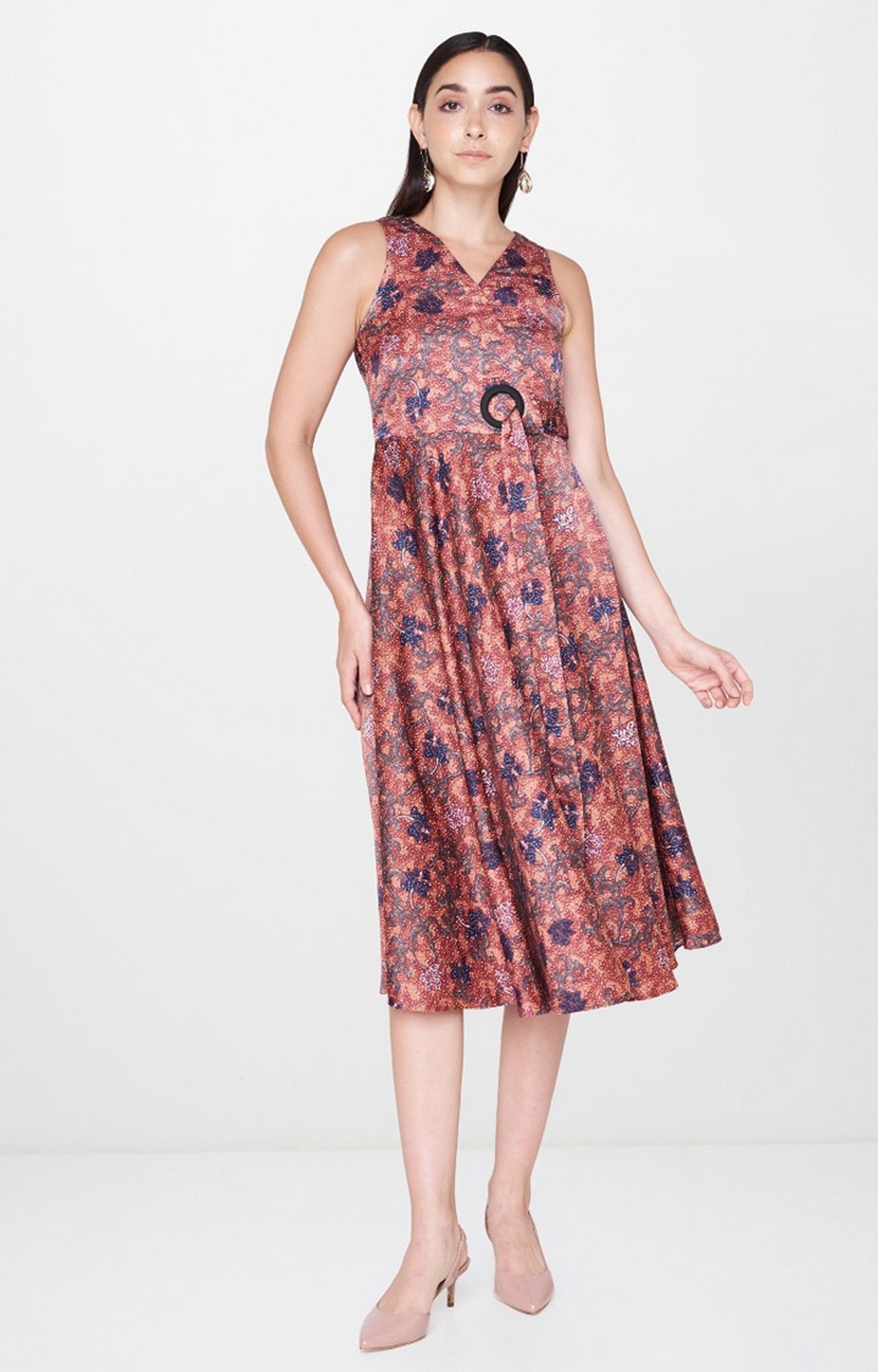 AND RUST DRESS