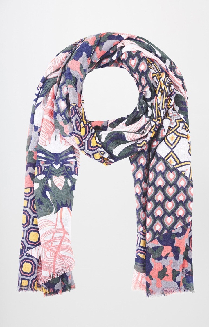 AND | Multicoloured Printed Stole