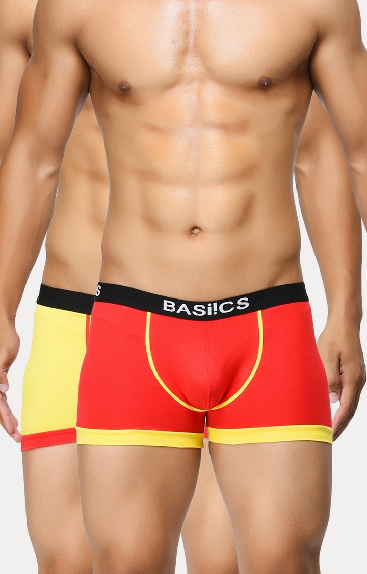 La Intimo | Red and Yellow Trunks - Pack of 2