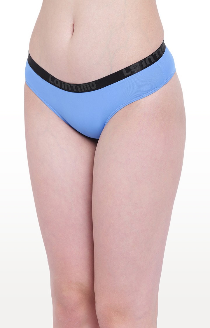 La Intimo | Blue Aqua Pop Bikini Panty