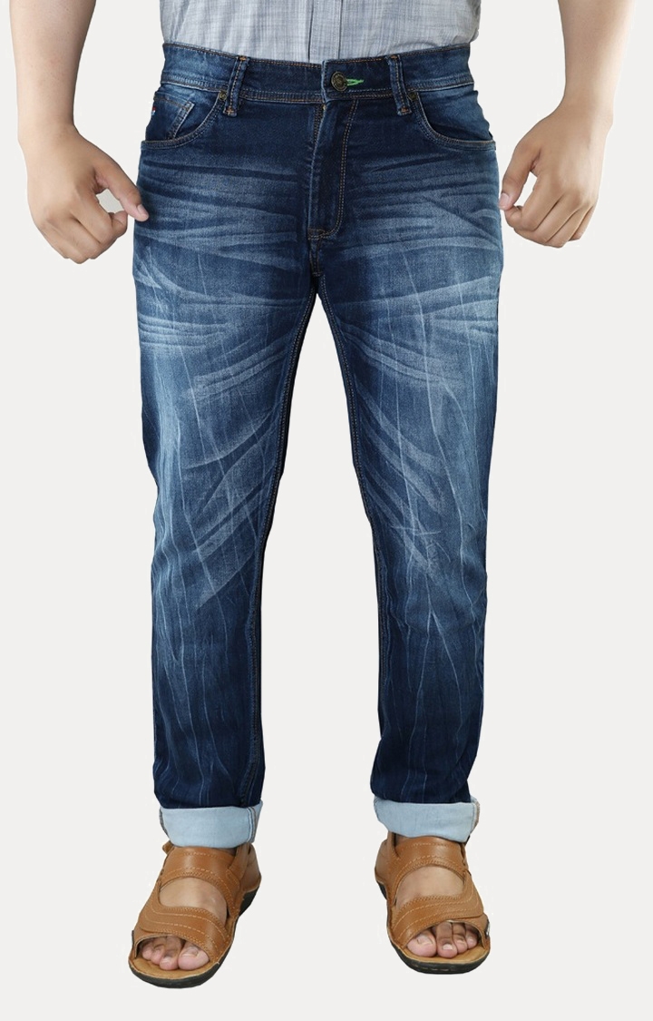 RED CHIEF | Blue Washed Straight Jeans