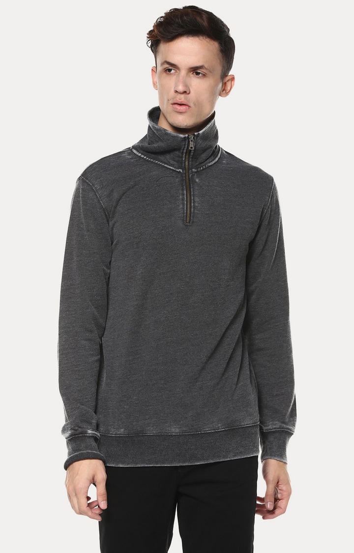 celio | Grey Melange Sweatshirt
