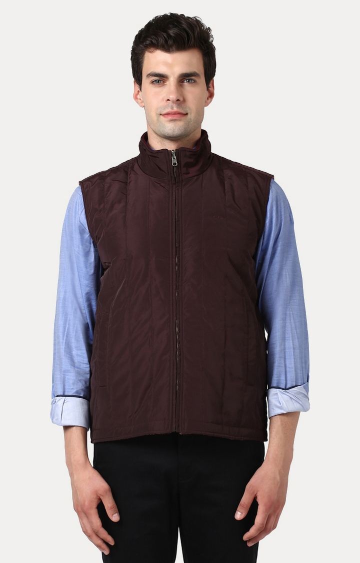 ColorPlus | Brown Solid Jacket