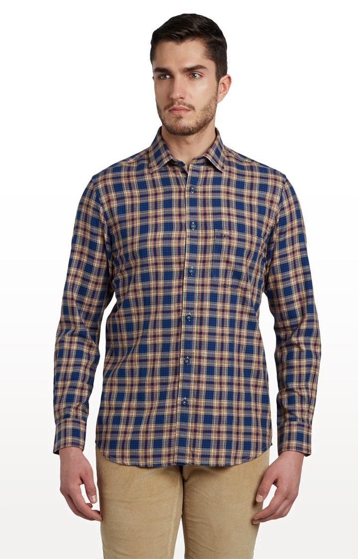 ColorPlus | ColorPlus Medium Brown Formal Shirt