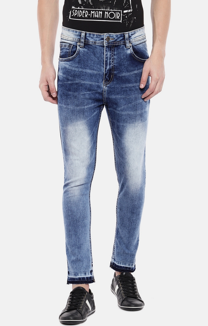 globus | Blue Mid Rise Skinny Fit Jeans