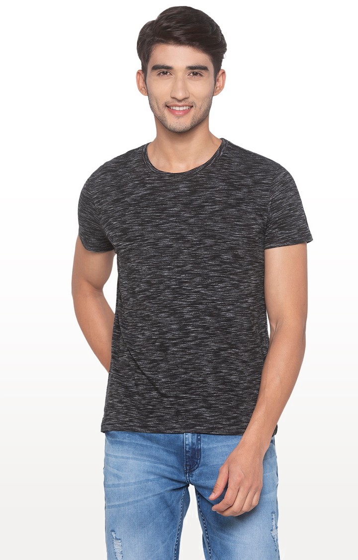 globus | Black Melange T-Shirt