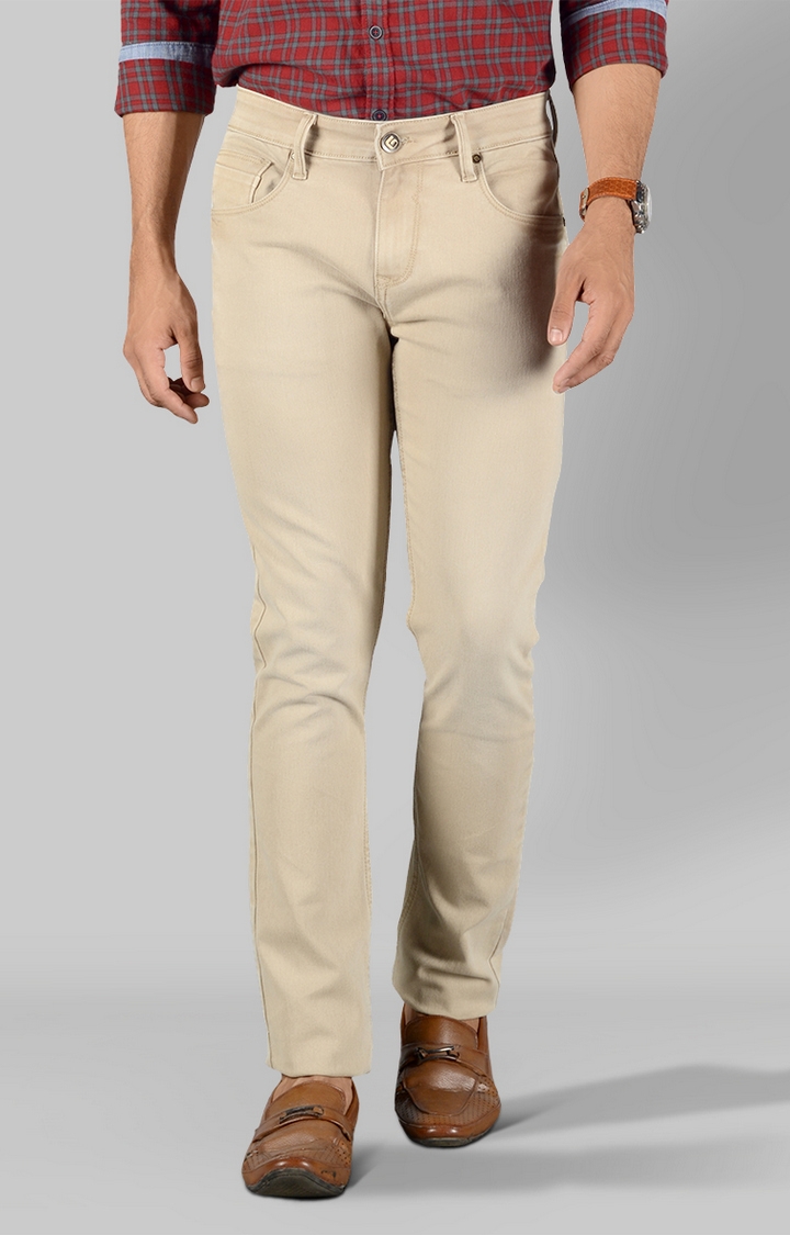 Greenfibre | Brown Solid Chinos (GFD-SN-306 BOULDER)