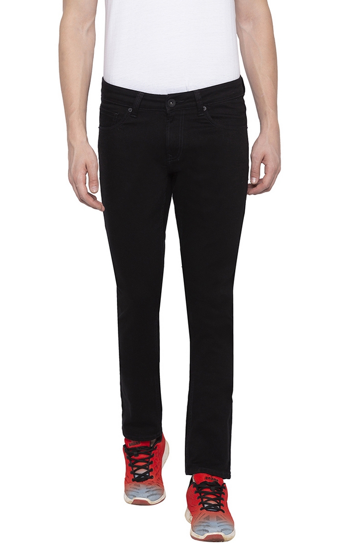 SPYKAR | Spykar Black Solid Skinny Fit Jeans