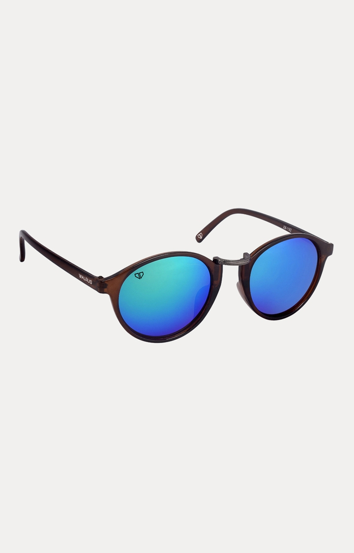Walrus | Brown Round Sunglasses