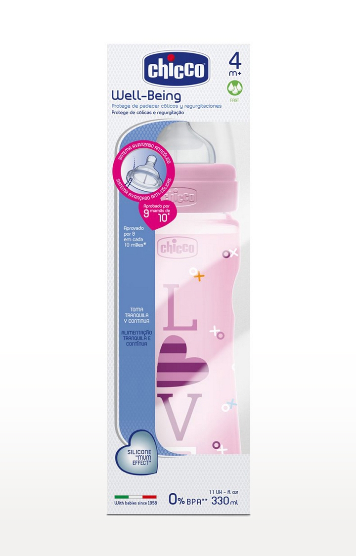 Mothercare | Pink Well Being Bottle - 330 ML