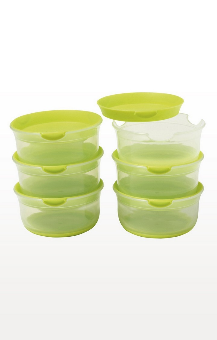 Mothercare | Green Weaning Stage 1 Small Freezer Pots - Set of 6