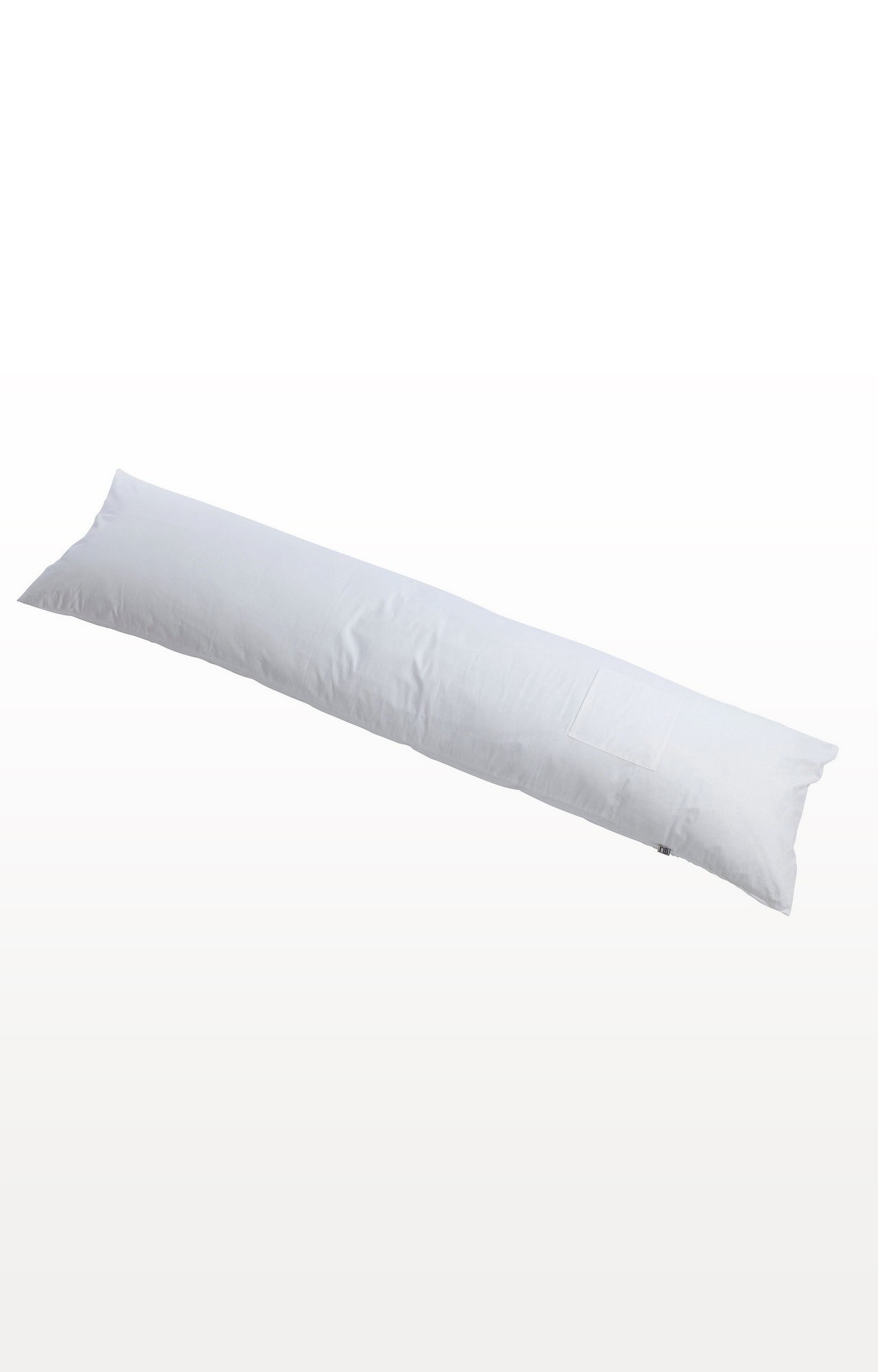White Narrow Sleep Body Pillow
