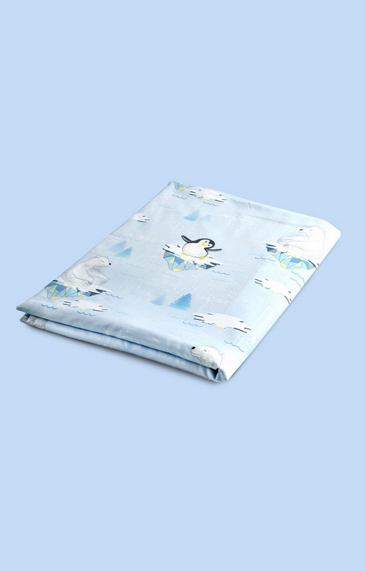 Mothercare | Fancy Fluff Organic Cot Bedsheet - Arctic