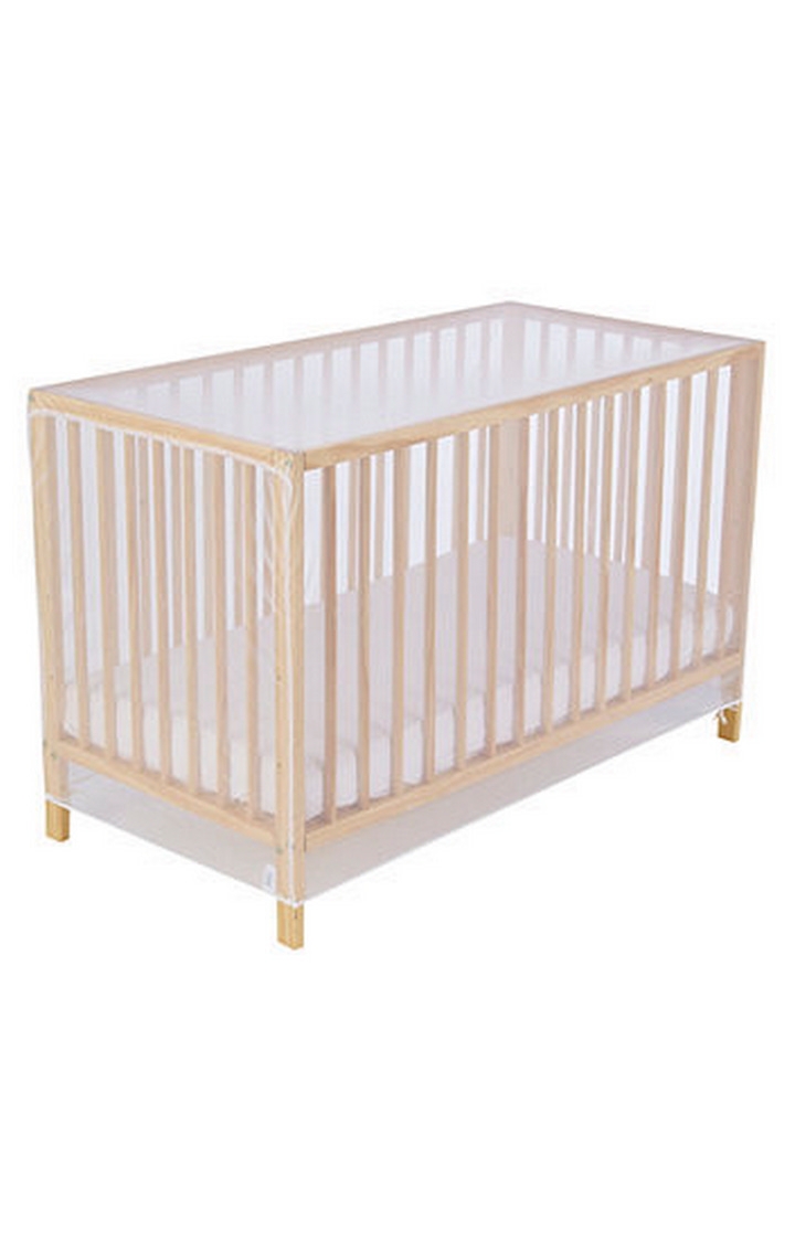 White Cot Bed Mosquito Net