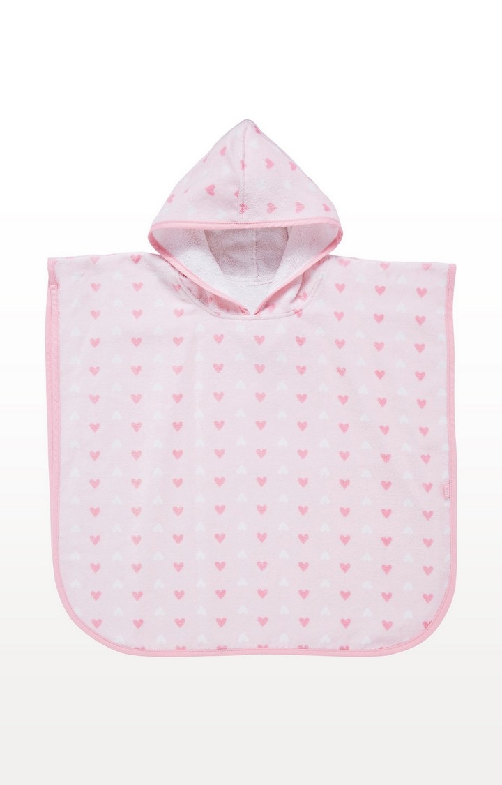 Mothercare | Pink Soft Poncho