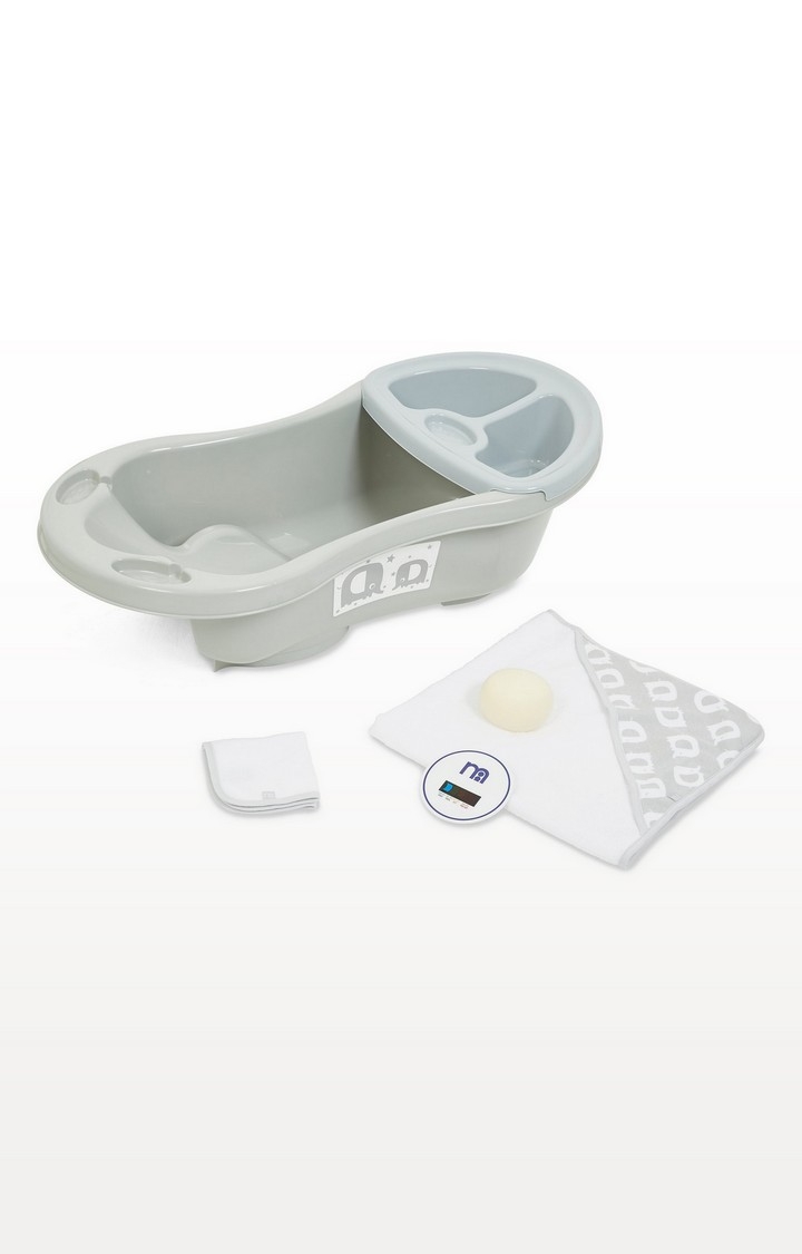 Mothercare | Grey Elephant Bath Set