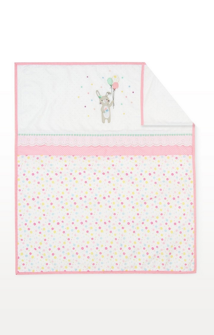 Mothercare | Pink Confetti Party Crib Bale