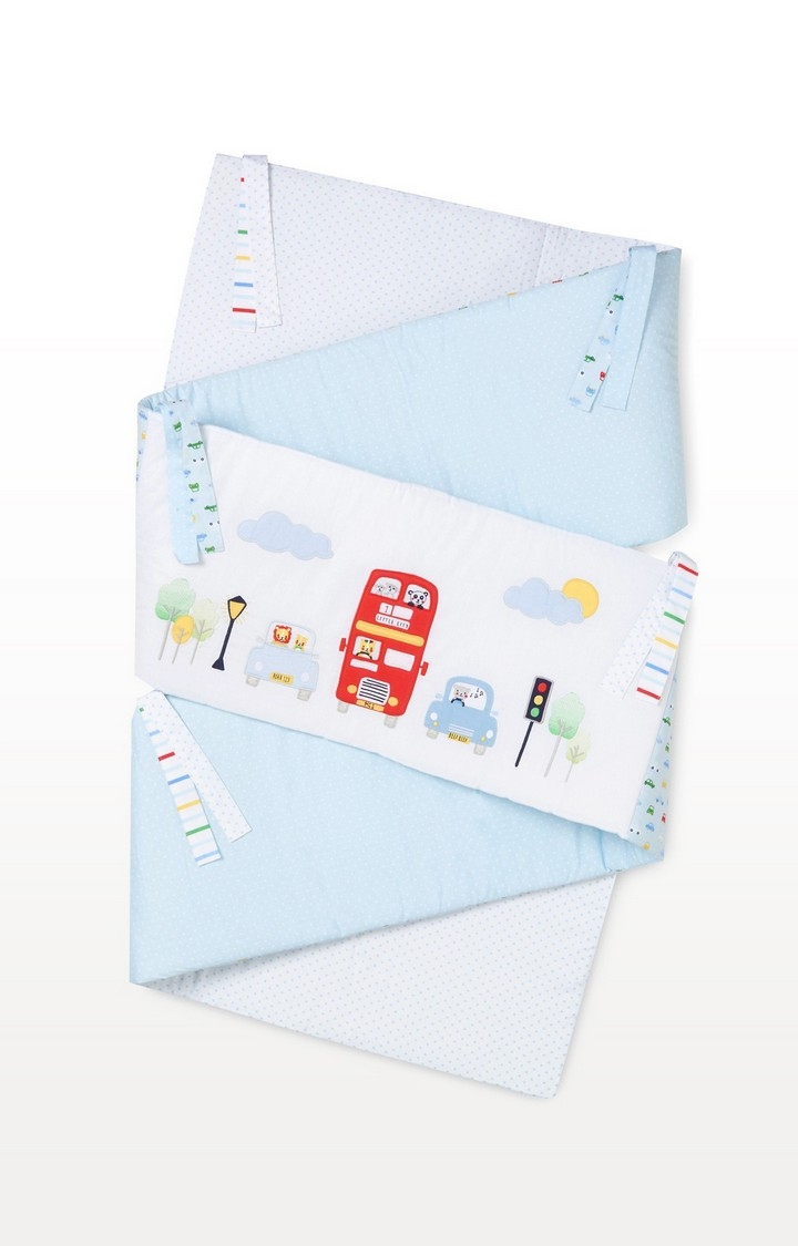 Mothercare | Blue On The Road Long Bumper