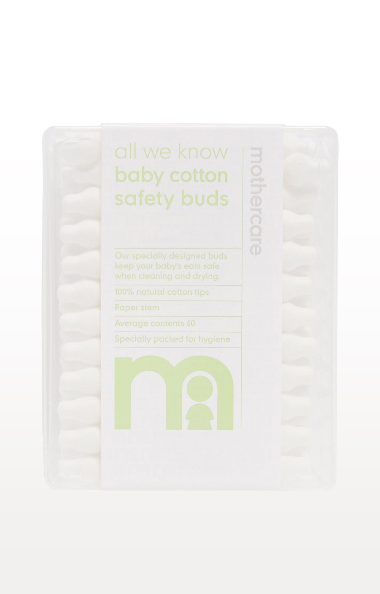 Mothercare | Safety Cotton Buds - Pack of 60 1