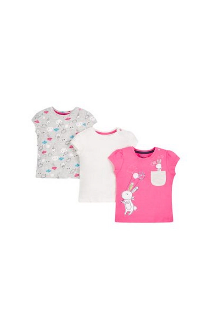 Mothercare | Multicoloured Printed Top - Pack of 3