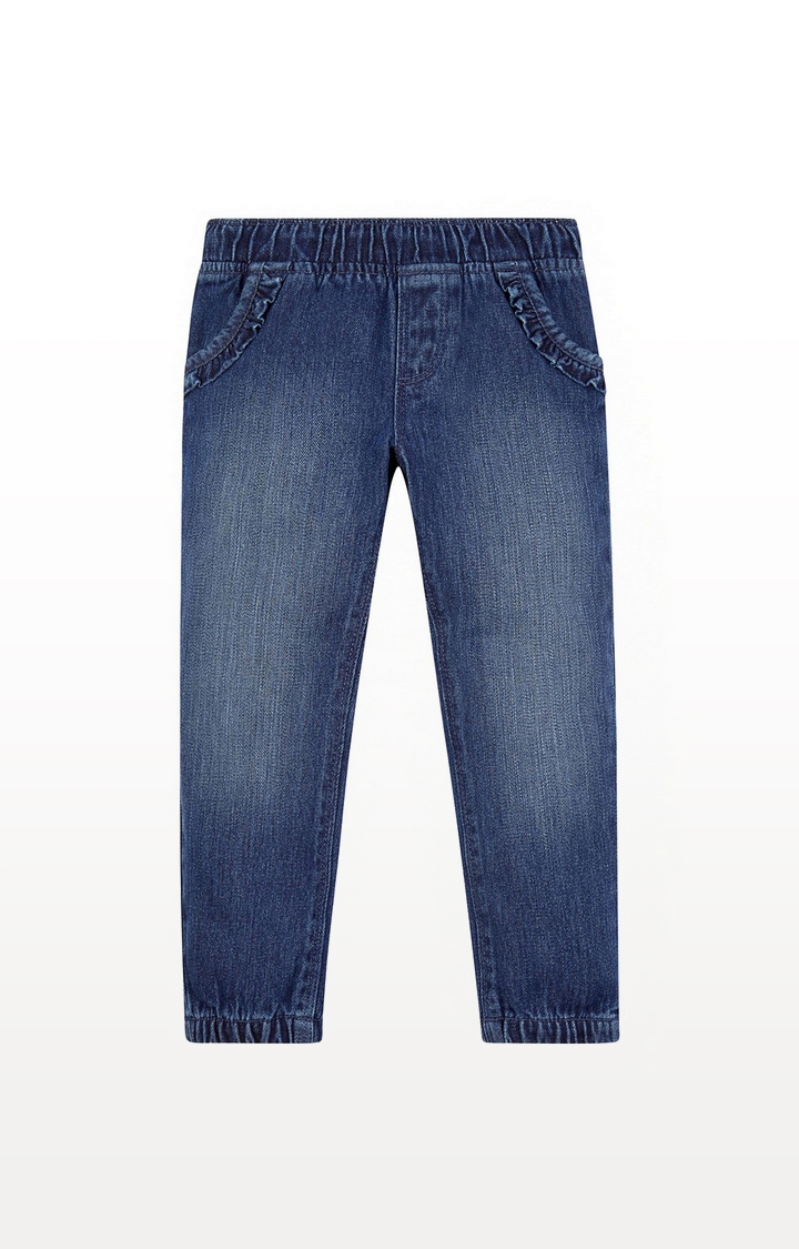 Mothercare | Ruffle Pocket Jeans