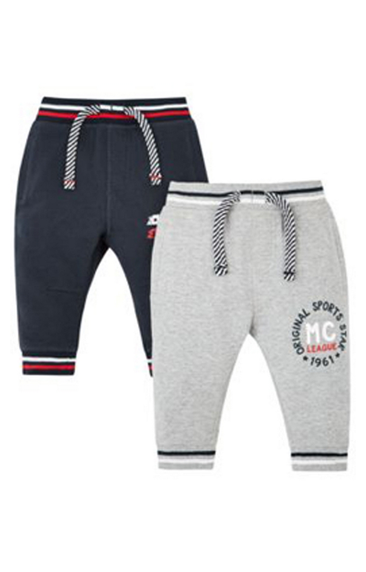 Mothercare | Navy And Grey Joggers - 2 Pack