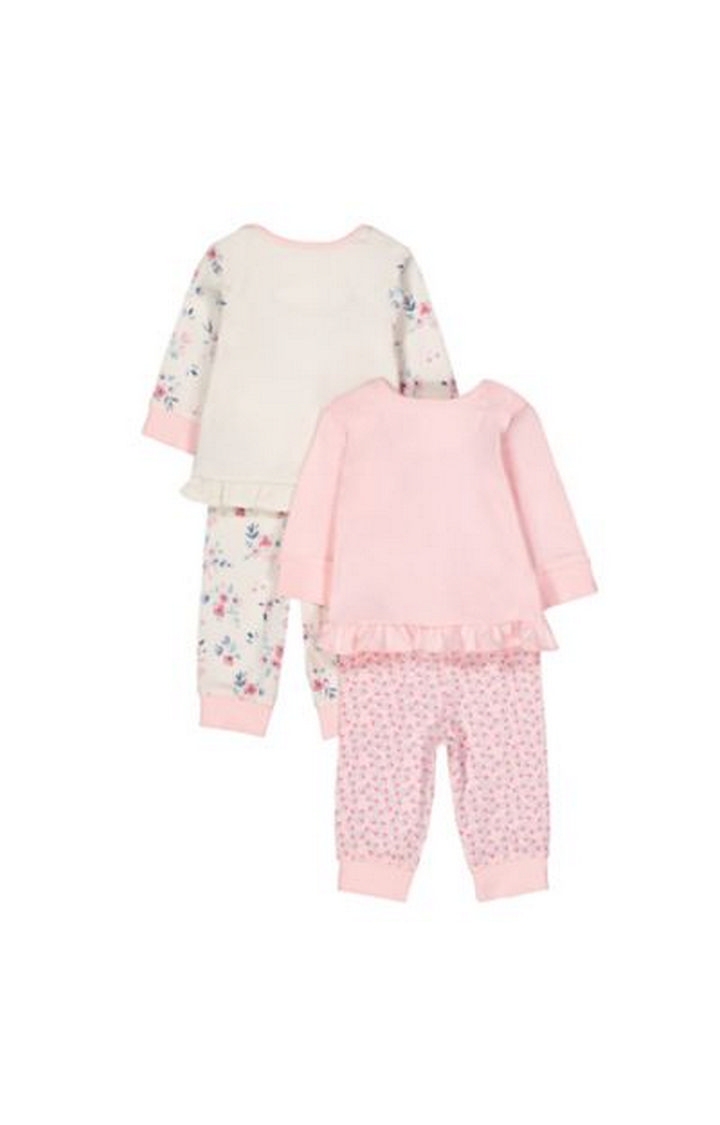 Mummy And Daddy Floral Pyjamas - 2 Pack