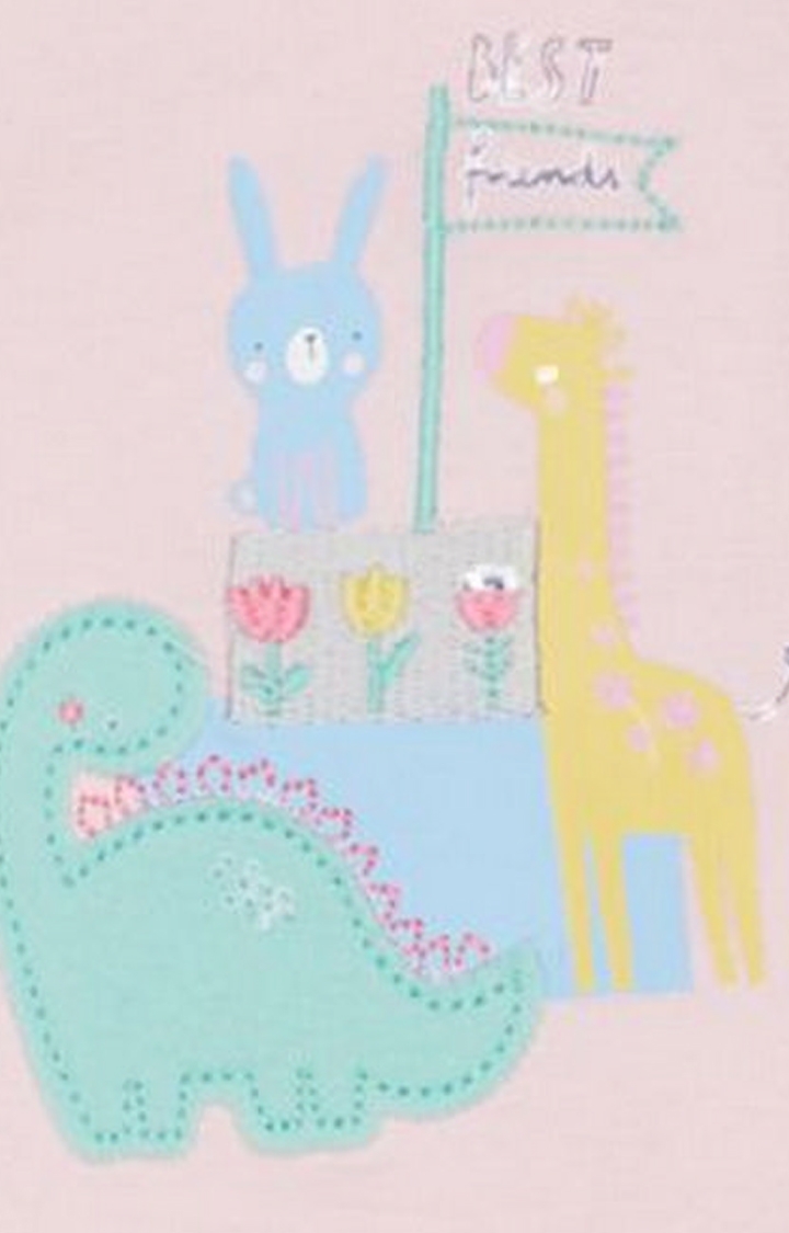Pink Dinosaursaur Friends Pyjamas - 2 Pack