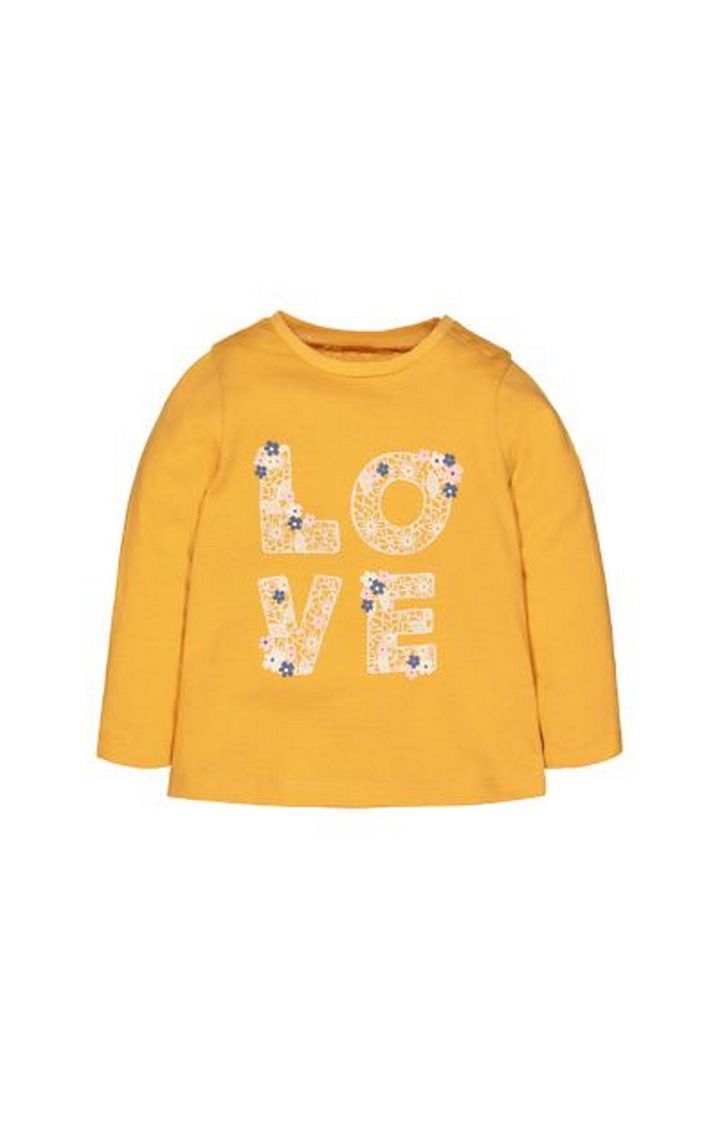 Mothercare | Mustard Love T-Shirt