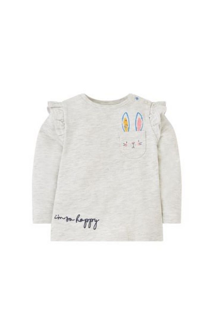 Mothercare | Grey Bunny T-Shirt