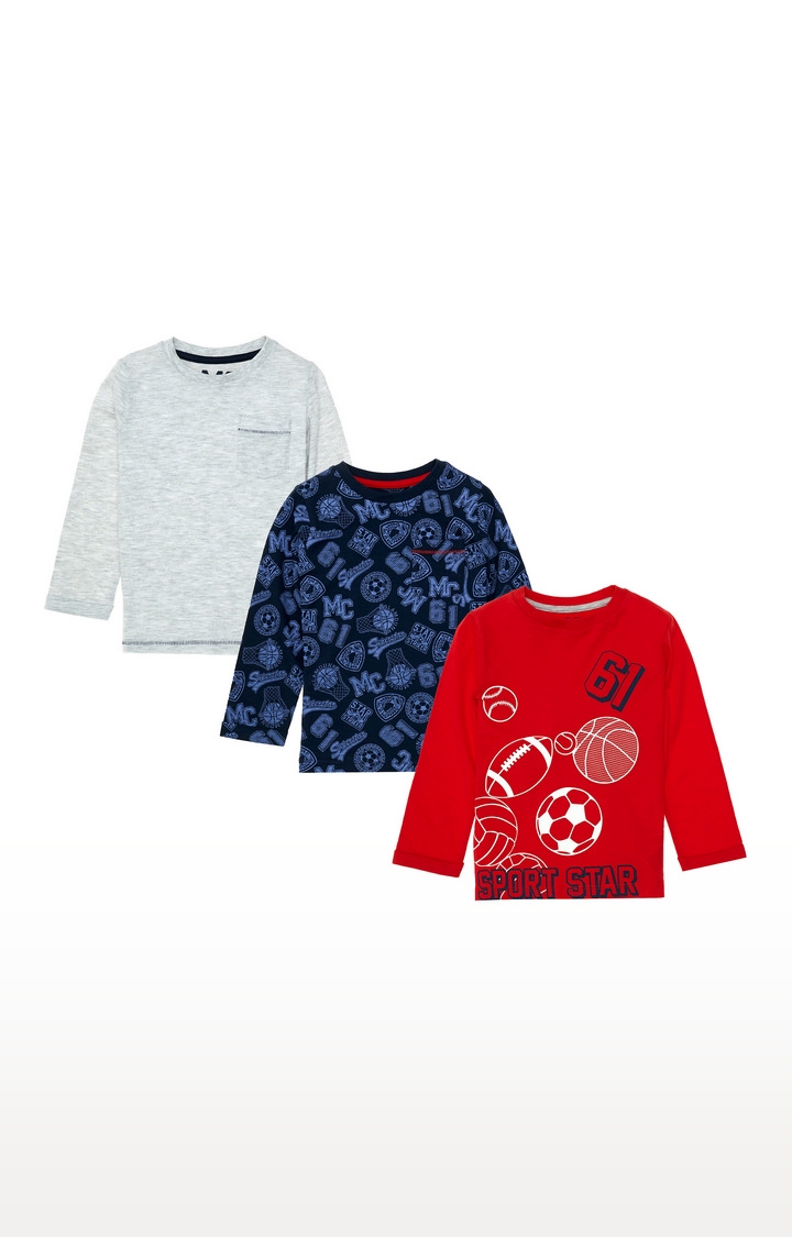 Mothercare | Sports Star T-Shirts - 3 Pack