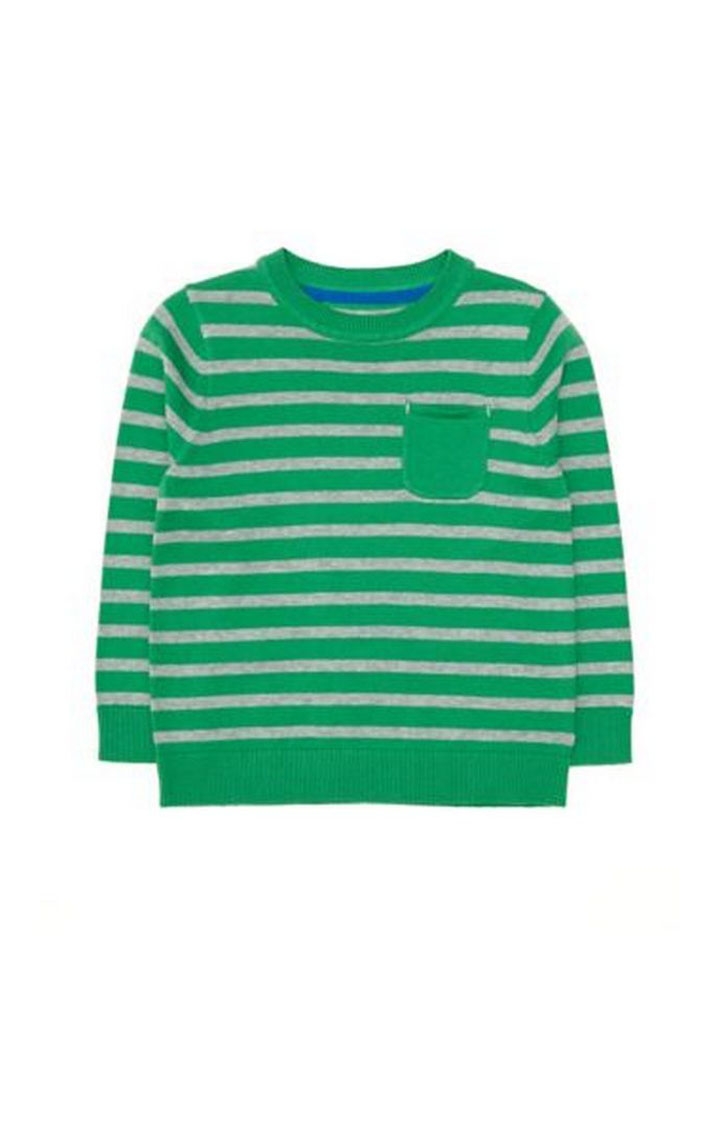 Mothercare | Green Striped Knitted Jumper
