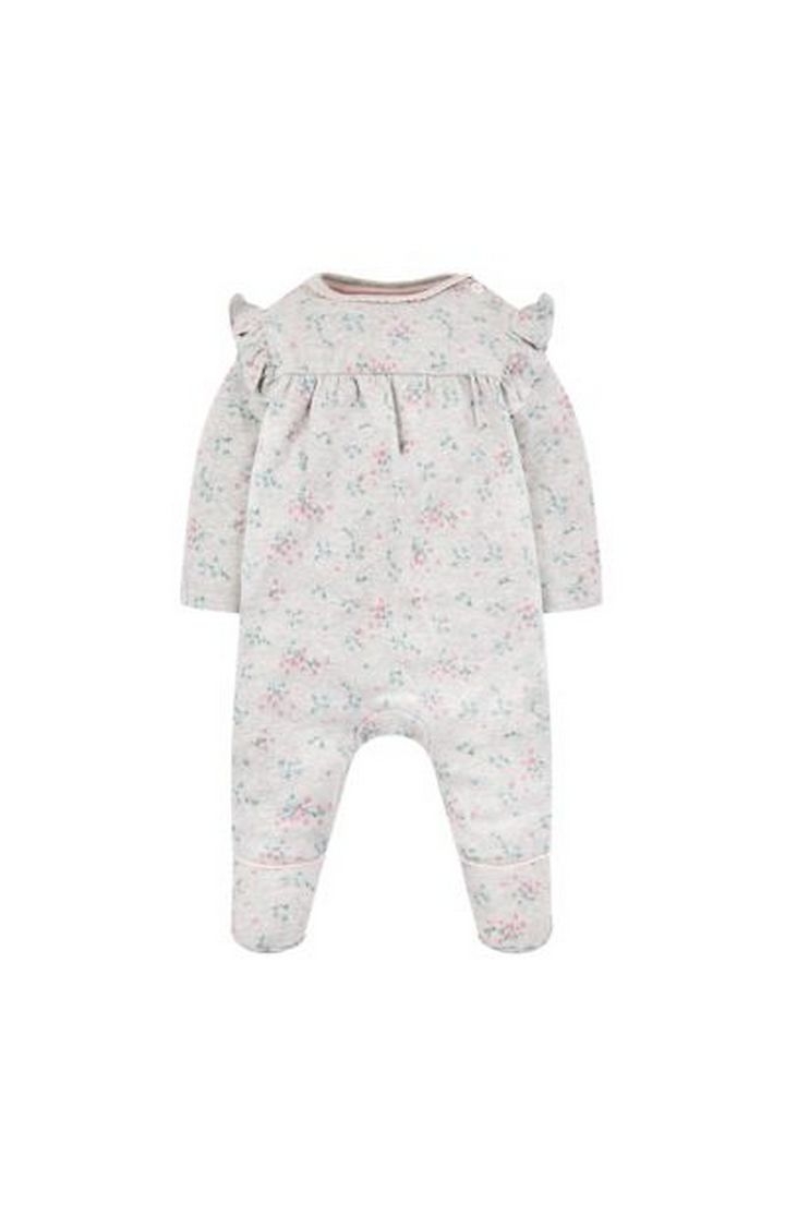 Mothercare | Grey Ditsy Floral All In One